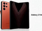 Un rendu de ce à quoi pourrait ressembler le prochain Galaxy Z Fold si Samsung adopte le panneau arrière du Galaxy S22 Ultra. (Image source : @WilliamFaix)