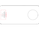 Voici à quoi ressemblera le Nokia X20 (TA-1341) vu de dos, selon un dessin de la FCC. (Image source : FCC)