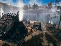 Une image représentant une ville et des bâtiments à Frozenheim.