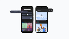Illustration promotionnelle présentant les nouvelles mises à jour du flux Discover de Google sur les smartphones. (Source de l&#039;image : Google)