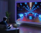 Le projecteur Hisense C1 peut projeter des images d'une largeur allant jusqu'à 762 cm. (Source de l'image : Hisense)