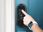 Le verrou vidéo intelligent Lockly Vision Elite est équipé d'une caméra 1080p. (Image source : Lockly)