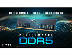 Les nouveaux modules DDR5 de PNY n'ont pas l'air particulièrement flashy sur ces photos promotionnelles (Image : PNY)