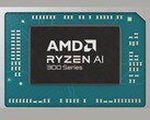 Une photo promotionnelle des APU de la série Ryzen AI 300 avec un iGPU Radeon 890M RDNA 3.5
