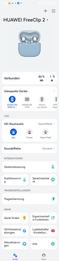 Connexion audio sur Open Android avec EMUI 14