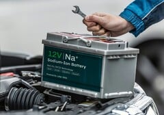 La batterie sodium-ion 12V Na Plus Fleet d'Unigrid peut remplacer les batteries automobiles au plomb sans modification du véhicule. (Source de l'image : Unigrid)