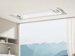 Le Xiaomi Mijia Smart Clothes Dryer 1S est équipé d&#039;une lampe LED intégrée. (Source de l&#039;image : Xiaomi)