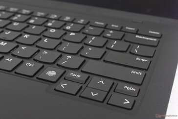 Nouveau lecteur d'empreintes digitales dédié à côté des petites touches fléchées