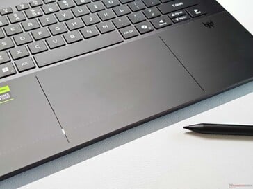 Pavé tactile haptique avec bandes de limitation LED...