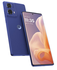 Moto G85 - Bleu cobalt (Source : Motorola)