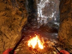 Prologue : Go Wayback ! sera fortement axé sur la température corporelle et la nécessité de rester au chaud dans la nature. (Image source : Epic Games Store)
