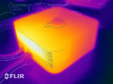 Températures de surface de l'essai sous contrainte (retour)