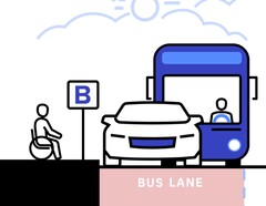 Le métro de Los Angeles met en service des bus intelligents capables de verbaliser automatiquement les voitures garées illégalement et bloquant les lignes de bus (Source : HaydenAI)