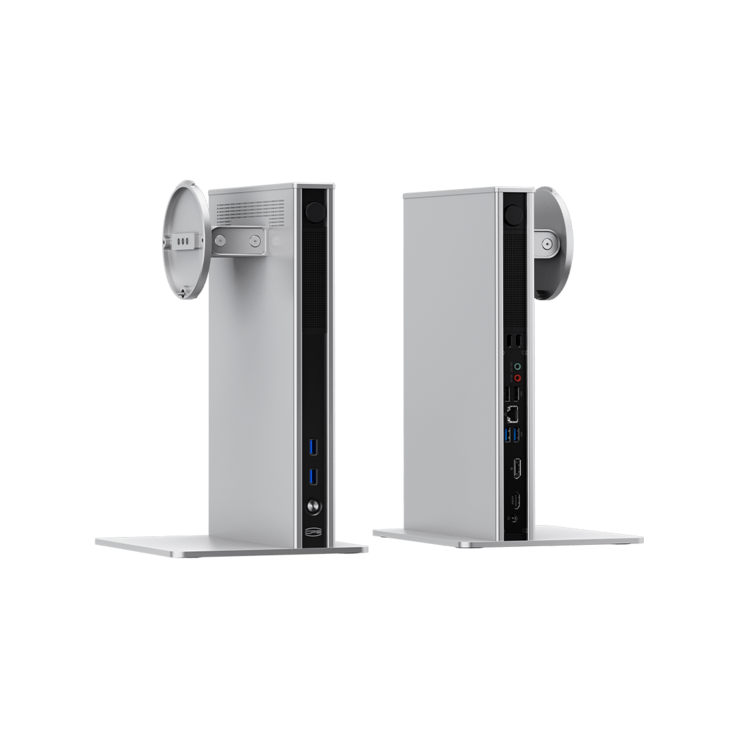 L'écran est une dalle IPS QHD de 27 pouces fonctionnant à 165 Hz avec une luminosité de 350 nits, et dispose du Wi-Fi 6, du Bluetooth 5.2, de ports USB et d'un port Ethernet RJ45.