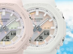 Les montres G-Shock P2100PC de Casio sont en route pour l'Europe. Source de l'image : Casio)