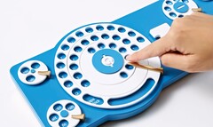 Le Gboard Dial de Google utilise un cadran pour sélectionner les caractères. (Source de l&#039;image : Google)