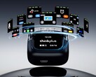 Les nouveaux écouteurs intra-auriculaires de Lenovo sont dotés d'un écran tactile sur leur boîtier de chargement (Source : Lenovo)