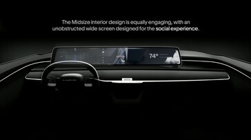 Intérieur du Lucid Cosmos SUV