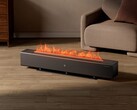 Le Xiaomi Mijia Baseboard Heater Fire Edition utilise un humidificateur intégré et des LED pour générer de fausses flammes. (Image source : Xiaomi)