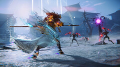 Le teaser du lancement de Morbid Metal montre le protagoniste combattant les robots ennemis avec une épée