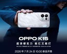 Image promotionnelle de l'Oppo K15