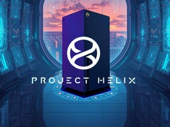 Bannière avec le concept de la console Xbox Project Helix