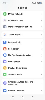 Appareil de test Xiaomi 15S Pro