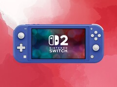 Le logo Switch 2 apparaît sur la console Switch Lite