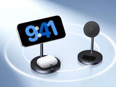 Une image du nouveau chargeur sans fil Ugreen Zapix Qi2 15W 2-in-1.