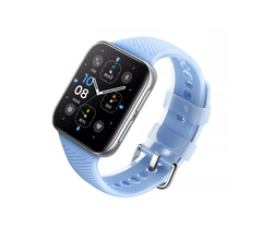 L&#039;édition Glacier Lake Blue est uniquement disponible en tant que smartwatch de 42 mm. (Image source : Oppo)