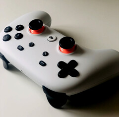 Les Stadia Controllers de Google peuvent être mis à jour jusqu'à la fin de 2023. (Image source : Google)