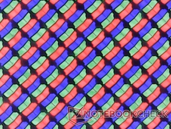 Sous-pixels RVB nets avec un grain minimal