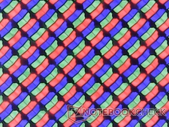 Sous-pixels RVB nets avec un grain minimal
