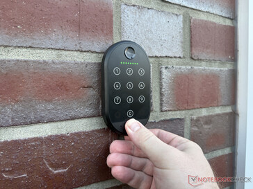 Yale Smart Keypad 2 - Empreinte digitale en cours d'utilisation