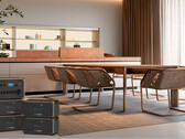 Le Bluetti AC300 dispose de nombreuses prises, dont deux coussins de recharge sans fil de 15 W. (Image source : Bluetti)