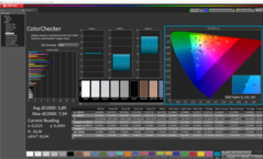 CalMAN - Color Checker (calibré)