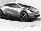 Dessin du design de la Tesla à hayon (image : Tesla)