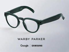Édition Warby Parker des lunettes « Galaxy », développées par Samsung et Google.