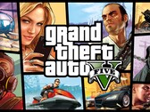 Écran de titre de GTA 5.