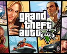 Écran de titre de GTA 5.