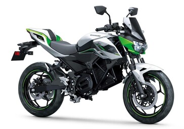 Le Kawsaki Z e-1 est un nouveau naked commuter électrique au look plutôt réussi. (Source de l'image : Kawasaki)