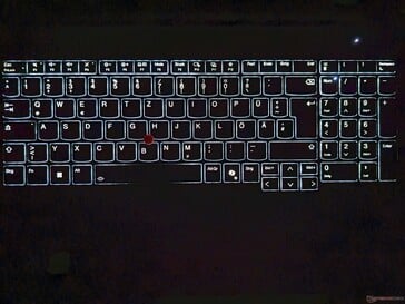 Éclairage du clavier