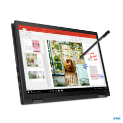 Le Lenovo ThinkPad X13 Yoga Gen 2 est mis à jour sur Tiger Lake. (Source de l'image : Lenovo)