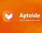 Le logo officiel et l'identité visuelle de la boutique d'applications Android Aptoide.