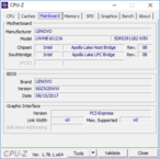 CPU-Z : carte-mère.