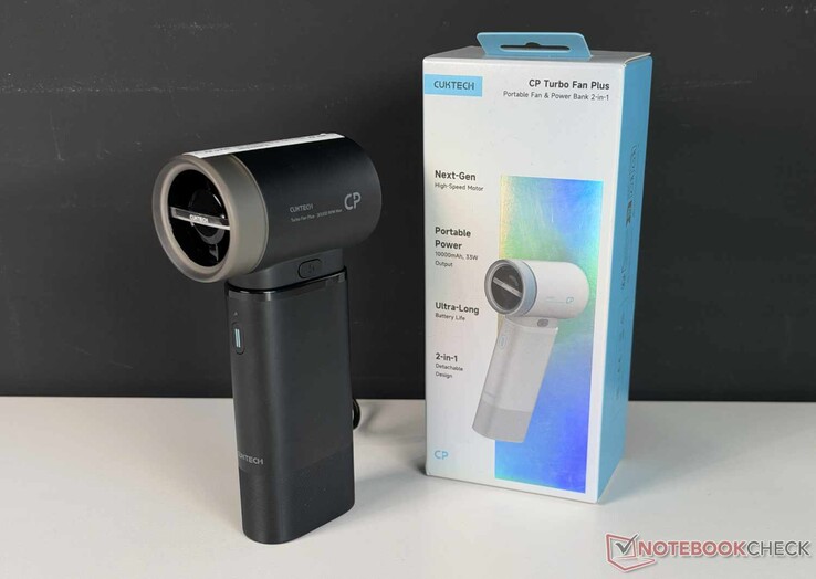 Une batterie externe et un ventilateur de poche tout-en-un : test du Cuktech CP Turbo Fan Plus