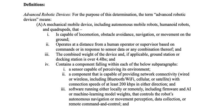 L'interdiction des robots par la FCC s'applique également aux petits robots domestiques intelligents.