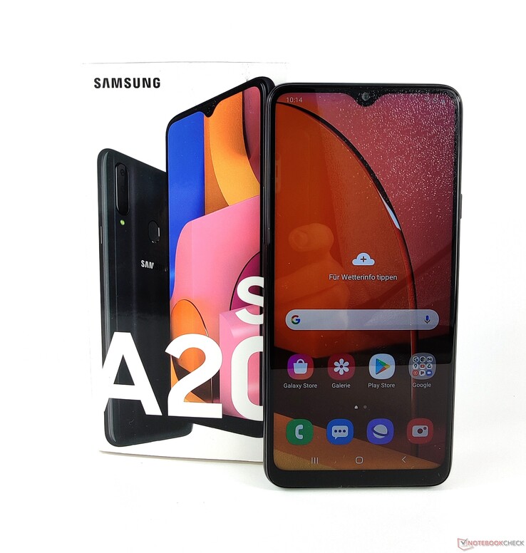 Testez le Samsung Galaxy A20s 