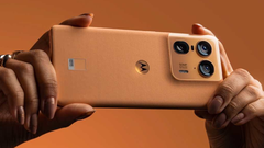 Le Motorola Edge 50 Ultra. (Source de l&#039;image : Motorola)