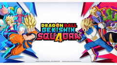Illustration promotionnelle du MOBA free-to-play Dragon Ball Gekishin Squadra. (Source de l&#039;image : Bandai Namco)